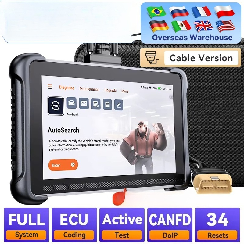 Auto Repair Shop Diagnostics - 689 Codifica ECU 34 Reset per