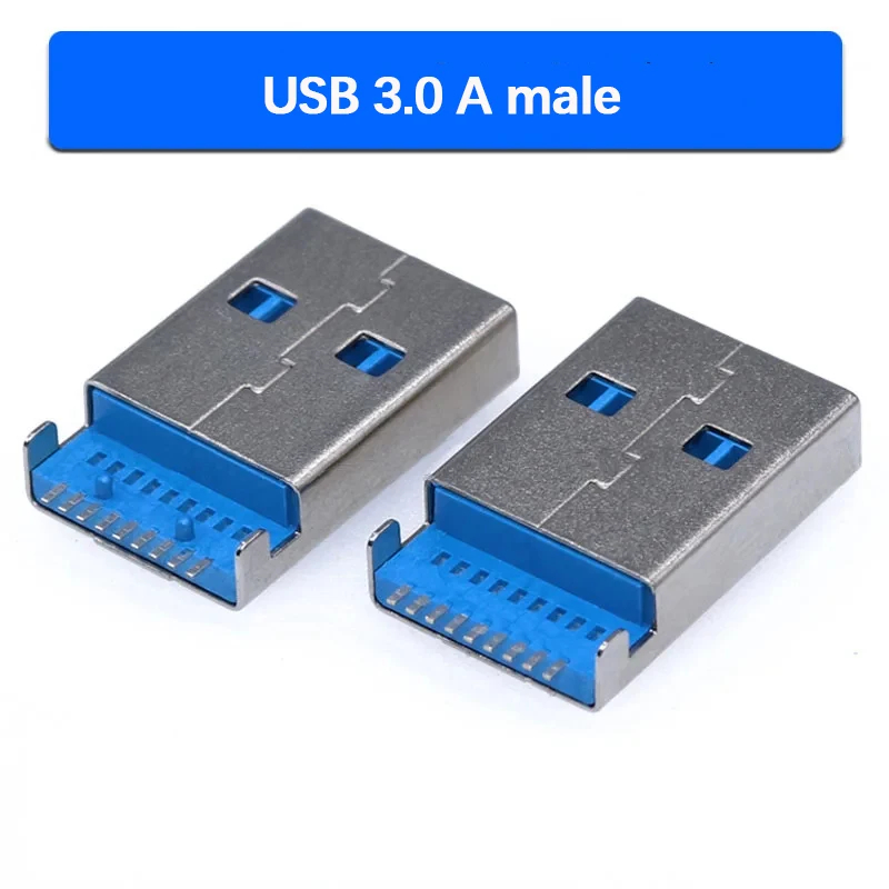 10PCS USB 3.0 Tipo A Spina Mas - Transmission Jack Adapter recensione e prezzo