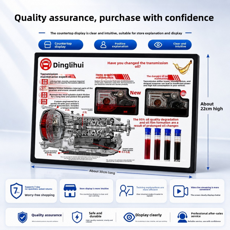Pannello Dimostrativo Olio Tra - Auto Repair Shop For Sale recensione e prezzo